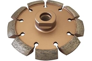 EDIAMONDTOOLS 4" Crack Chaser Blade for Cured Concrete, Asphalt Repair or Joint Widen, 0.375" Width, 5/8"-11 Arbor