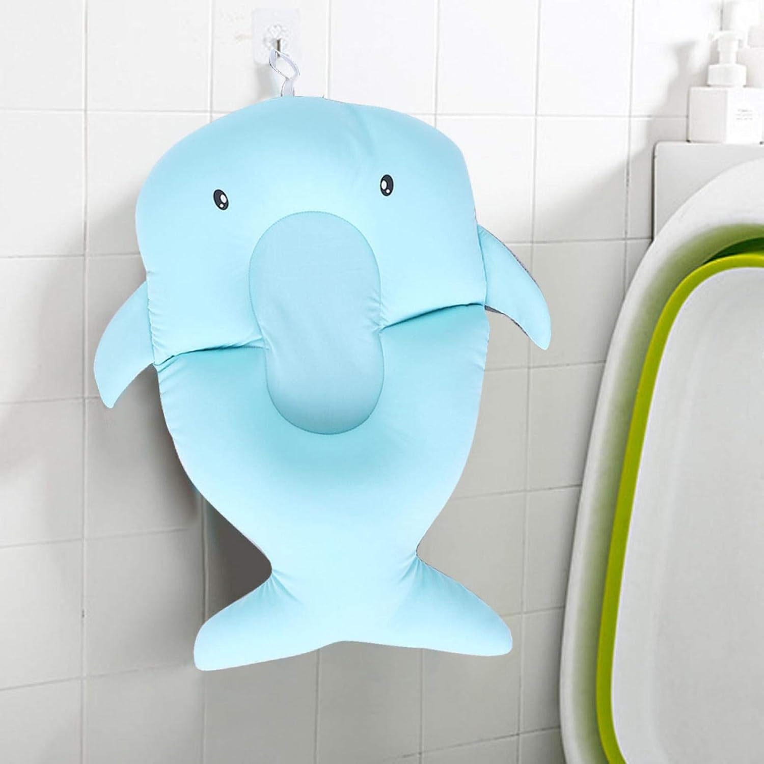 Breathable Baby Bathtub Mesh, Adjustable High Elastic Shower Mesh, for