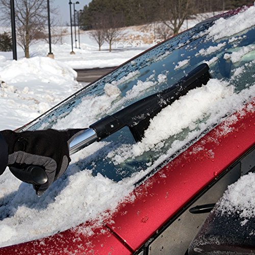 CASL Brands 3-in-1 Emergency Snow Shovel Removal Kit for Car and Truck, Portable Compact Design, Includes Carrying Bag, Scraper, and Brush