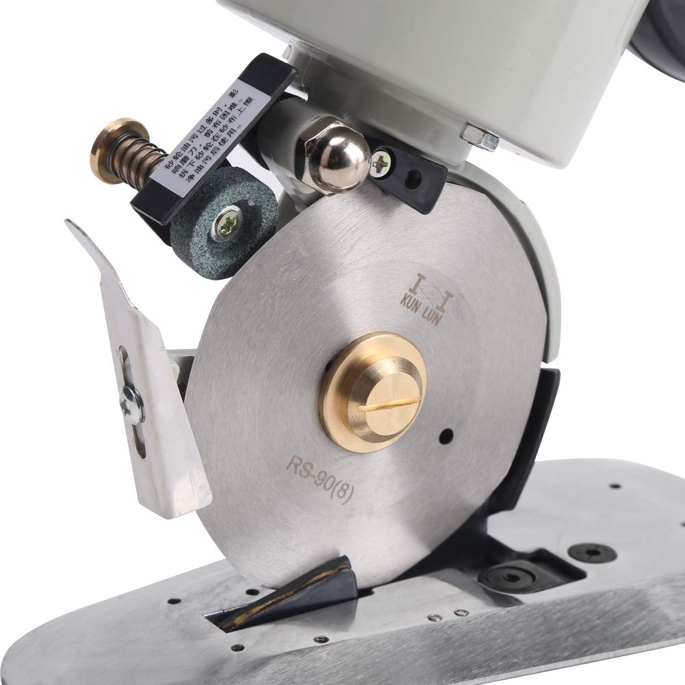 90mm Electric Fabric Rotary Cutter,Electric Cloth Scissors Round Knife Cutter,Fabric Cutting