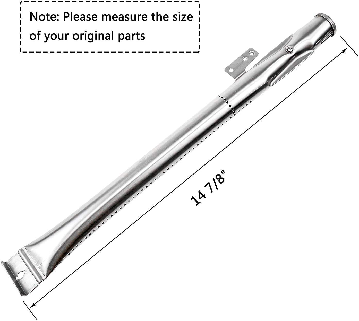 Hisencn Grill Burner Tubes for Home Depot Nexgrill 4 Burner 720-0830H, 720-0830D, 5 Burner 720-0888, 720-0888N, 14 7/8" Stainless Steel Burner Pipe Replacement Parts, 5Pack : Garden & Outdoor
