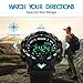 Aposon Mens Watch Smart Sport Wristwatch Bluetooth Watch Pedometer Calories LED Digital Watch Fitness Running Bracelet Chronograph Alarm Wristwatches Military Army Watch On Sale 50M Waterproof