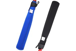 ILHSTY Bat Protector Sleeve for Baseball Softball, Bat Warmer Baseball Bat Sleeve Bag Protector Bat Cover With Hook