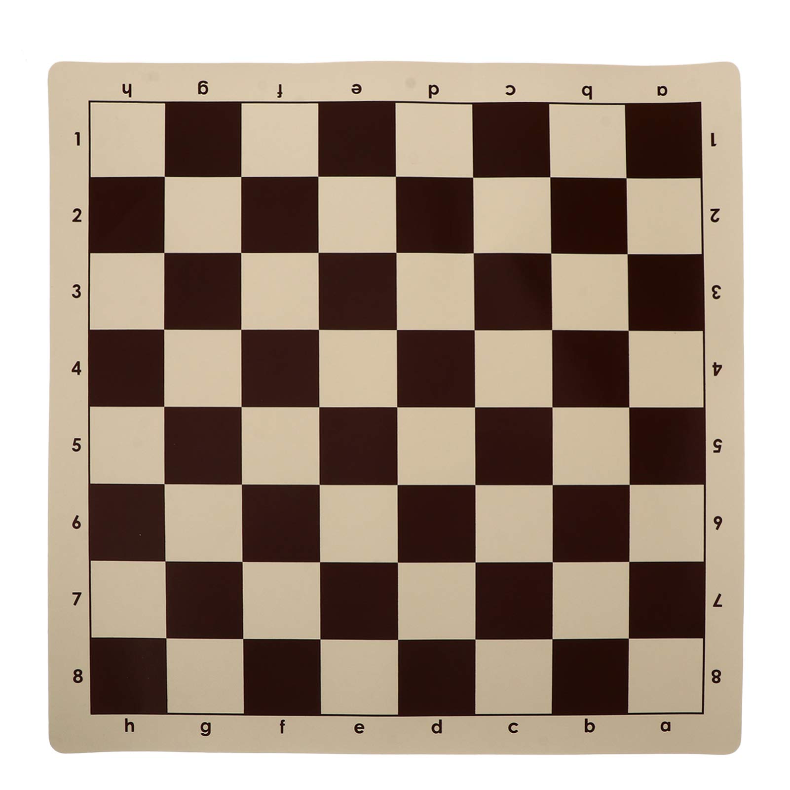 TOYANDONA 1pc Flat Chess Board International Synthetic Leather Chessboard Classic Chess Games Accessories Folding Board Chess Game