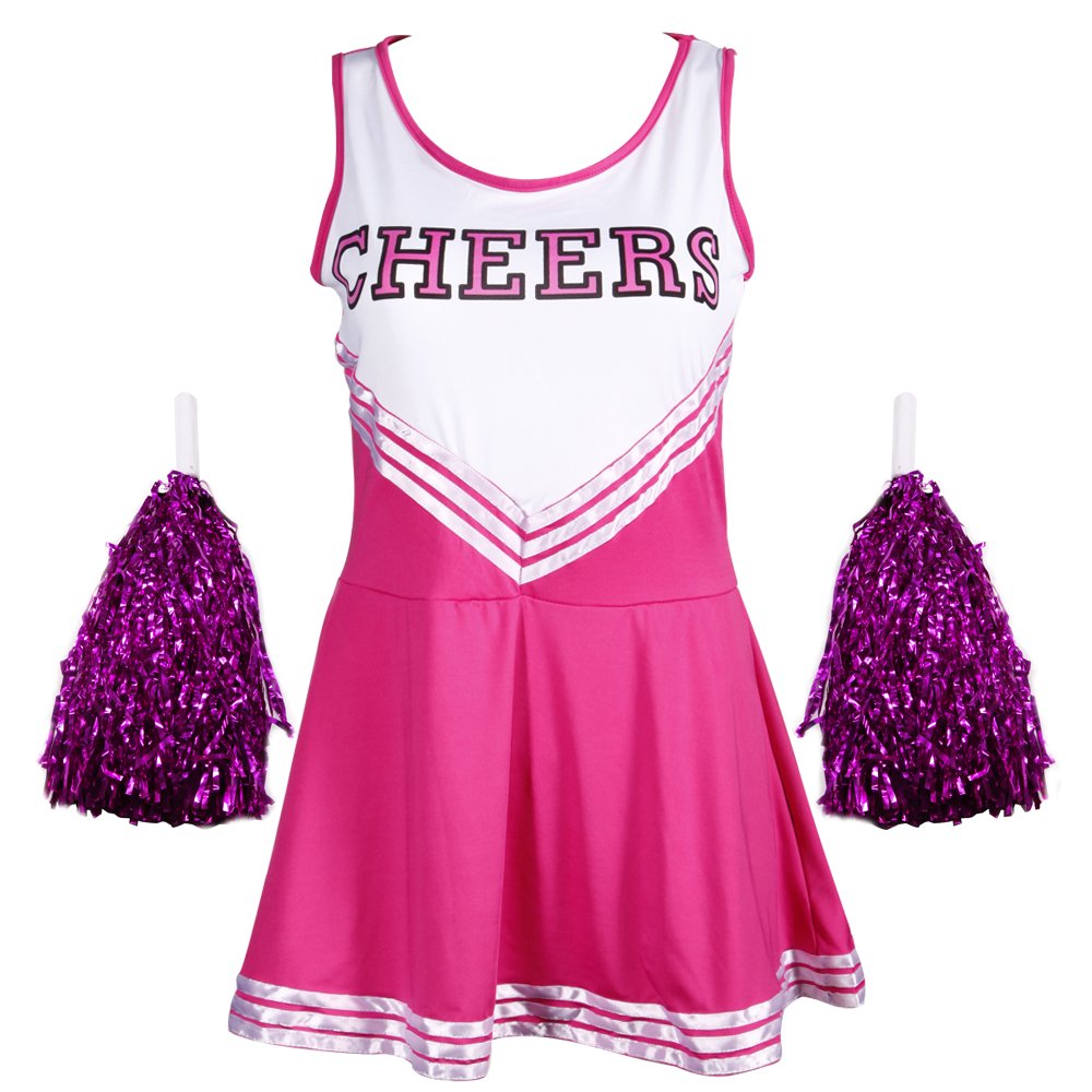 VARSITY COLLEGE SPORTS CHEERLEADER HIGH SCHOOL GIRL MUSICAL UNIFORM