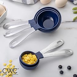 COOK WITH COLOR 12 PC Measuring Cups and Measuring