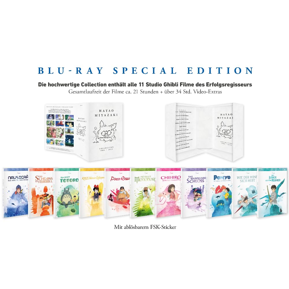 Hayao Miyazaki Collection 1984 - 2023 (Special Edition) [Blu-ray] 3