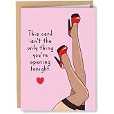 PUGAILA Sexy Birthday Card for Husband, Sexual Anniversary Card for Husband Boyfriend Fiance, Dirty Valentine's Day Card for Boyfriend Men Him, Naughty Fathers Day Cards from Wife