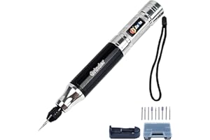 ANGELLOONG Engraving Pen Portable Electric Engraving Tool Kit, Rechargeable Engraver Machine for Metal Glass Wood Leather Jewellery Carving Drilling Lettering