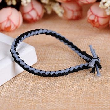Amazon Com Mopolis 10x Elastic Braided Hair Ties Band Rope