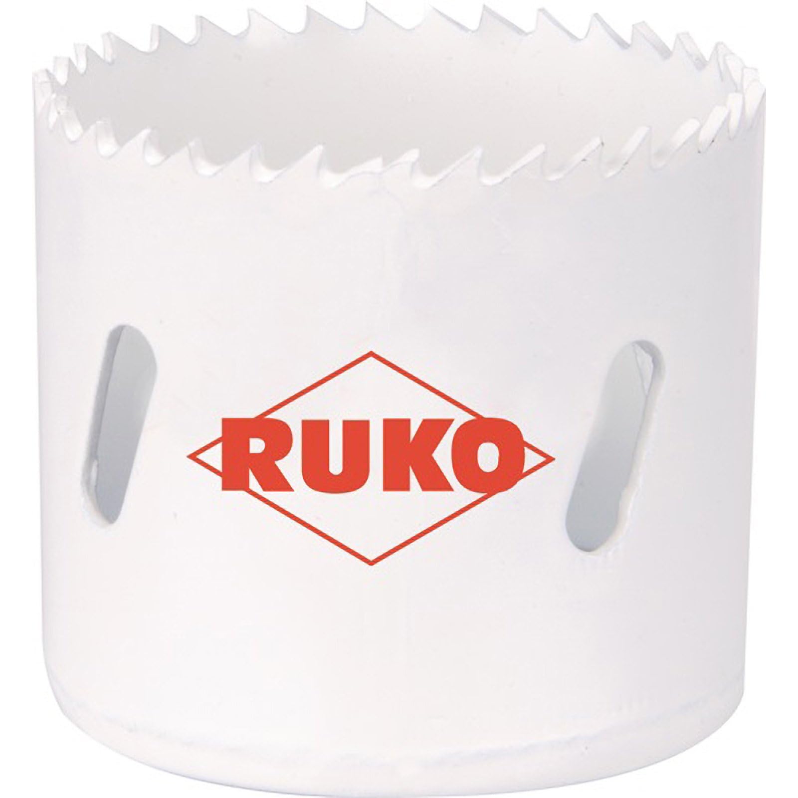 Ruko HSSE-Co 8 Bi-Metal Hole Saw with Fine Toothing, White Finish, 127.0 mm Diameter, R126127