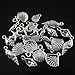 50pcs Antique silver Sarfish Seashell Pendant Charms for jewelry Making