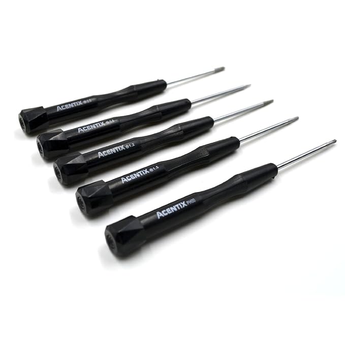 Pentalobe-Schraubendreher Set Für IPhone & MacBook – P2 0,8 Mm, P5 1,2 Mm, P6 1,5 Mm Mit Hebeln