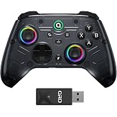 QRD FERROX M5 Wireless Controller for Xbox Series X|S,One,Switch,PC,Windows | Xbox Controller with 2.4Ghz USB Dongle,Hall-Effect Anti-Drift,Flexible Macro Recording,Turbo