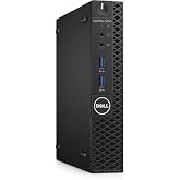 Dell OptiPlex 3050 Micro Form Factor Desktop Computer, Intel Core i5-7500T, 8GB DDR4, 256GB Solid State Drive, Windows 11 Pro (Renewed)