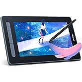 Drawing Tablet with Screen XPPen 12 inch - Graphic Tablet Artist 12 2nd Gen, IPS Drawing Monitor Full-Laminated 2-in-1 Pen Di