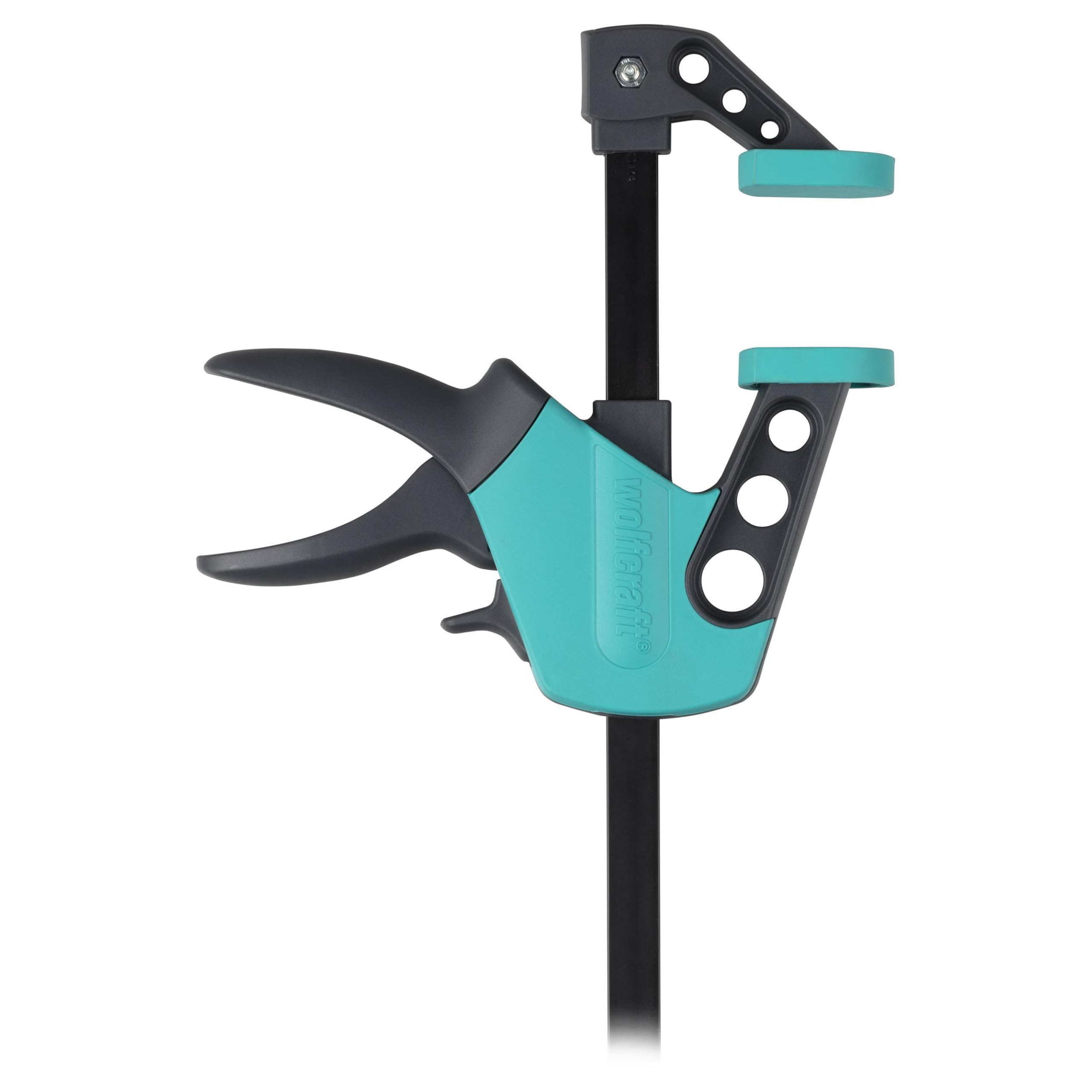 wolfcraft EHZ "Easy" One-Hand Clamp I 3020000 I The one-Hand clamp for Effortless Working