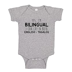 I Can Cry in English and Tagalog Filipino Baby