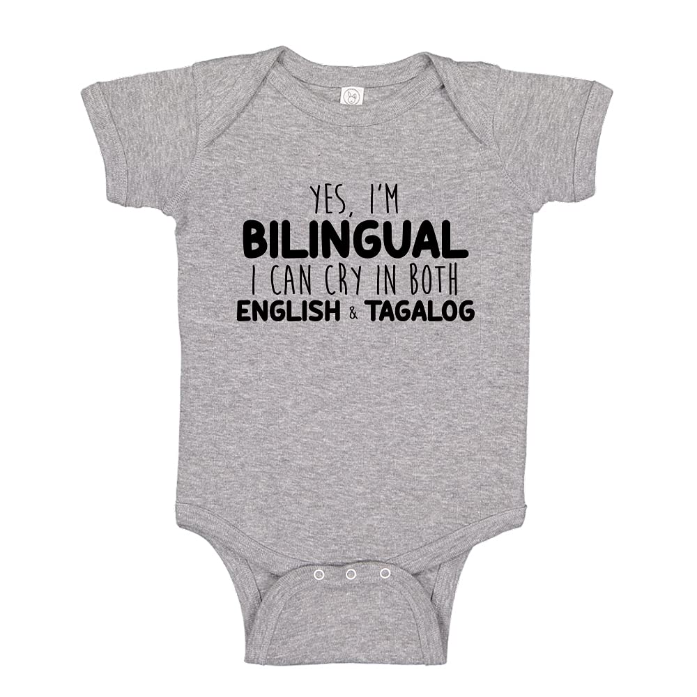I Can Cry in English and Tagalog Filipino Baby