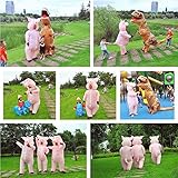 Inflatable Pig Costume Adult Cosplay Clothes Valentine's Day Funny Party Parade 1PC (Pink Pig)