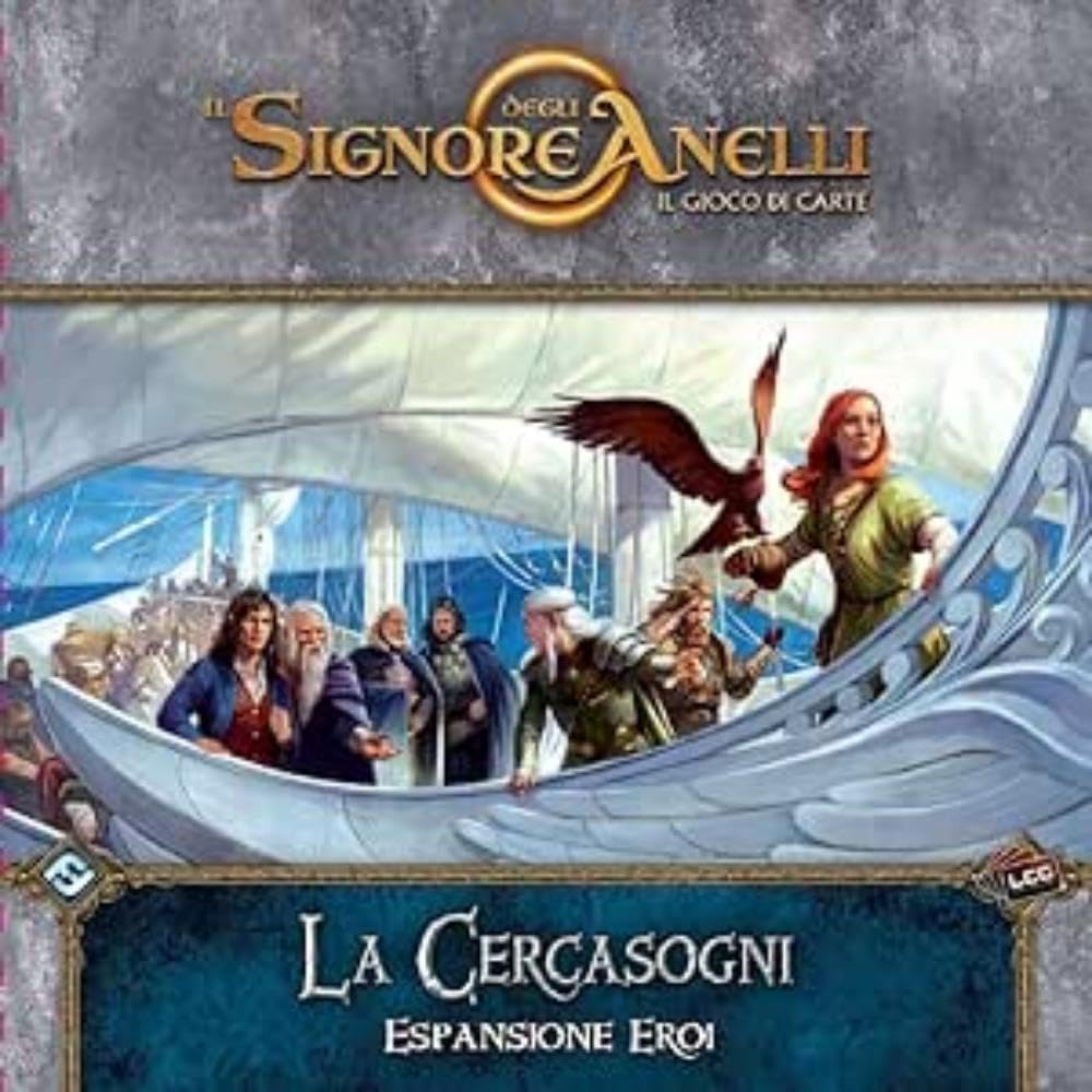 Asmodee - The Lord of the Rings: The Card Game - The Cercasogni, Heroes Expansion, 1-4 Players, 14+ Years, English Edition