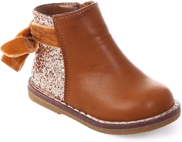 Bottines camel enfant Clearance