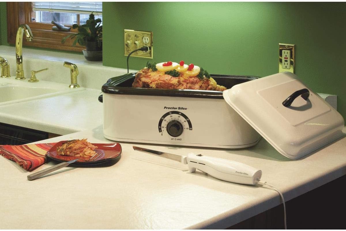 Proctor Silex 74311Y Lightweight Electric Knife, Stainless Steel Blade: Electric Knives: Kitchen & Dining