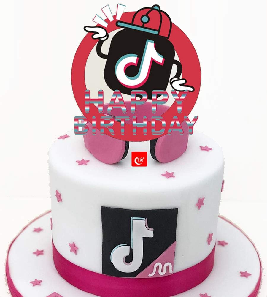Tik Tok Tiktok Anniversaire Decorations Plaques Banniere Cake Toppers Decorations Set Decorations De Fete Articles De Fete Tik Tok Tiktok Anniversaire Decorations Plaques Banniere Cake Toppers Decorations Set Decorations De Fete Articles De Fete