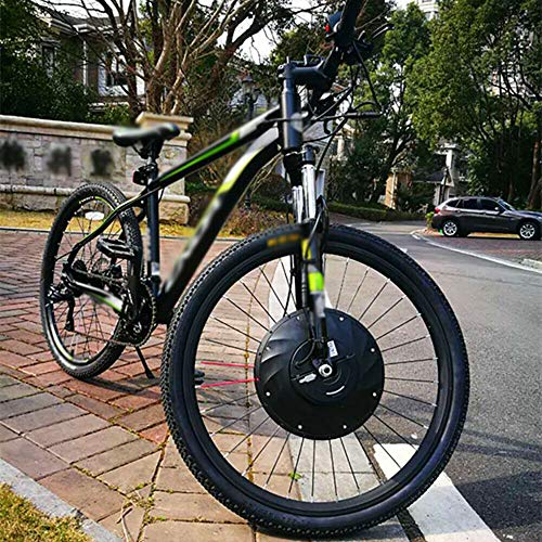 SHZICMY Electric Bicycle Motor Conversion Kit Electric Bicycle Front Wheel Conversion Kit Ebike Hub Motor E-Bike Conversion Kit Cycling Motor 36V for 26 Inch Front Wheel (US Stock) - Thumbnail 3