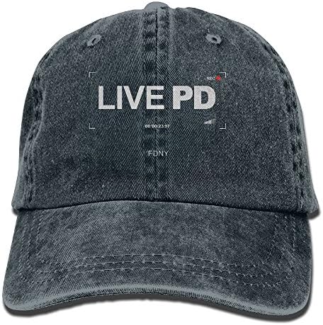 Dkvmkrvla Rec-Live-PD Adjustable Baseball Caps Denim Hats Cowboy Sport Outdoor
