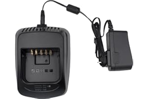 KASLNOUO KSC-32 Charger for Kenwood TK-3180 TK-2180 NX-300 NX-200 NX-210 KNB-33L KNB-47L KNB-48L Radio Compatible with Li-ion Ni-MH Battery