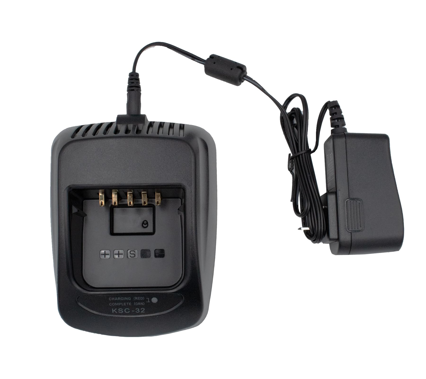 Photo 1 of KSC-32 Charger for Kenwood TK-3180 TK-2180 NX-300 NX-200 NX-210 KNB-33L KNB-47L KNB-48L Radio Compatible with Li-ion Ni-MH Battery