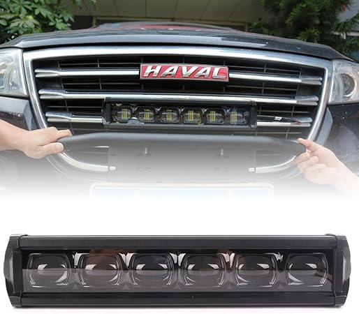 Amazon Hozan照明正規新品 Ledライトバー6d 14インチ 60w 40lm スポットライト 長寿命ワークランプ Ip68防水 Suvボートジープatv用ブラケット 1年間保証付き ライト ランプ 車 バイク