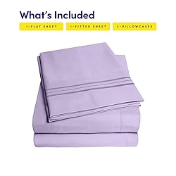 1500 Supreme Collection Queen Sheet Sets Lavender