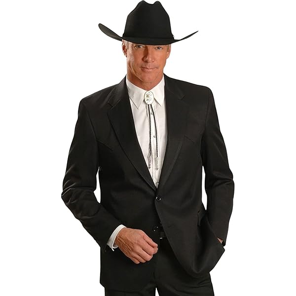 Circle S Men's Boise Western Suit Coat Big and Tall HTHR