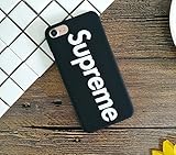 Supreme Matte Black Logo Hard iPhone 6 / 6s Case