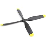 4-Blade Spinner 75mm Für P-51D 1.2m – Von E-flite (Kunststoff)