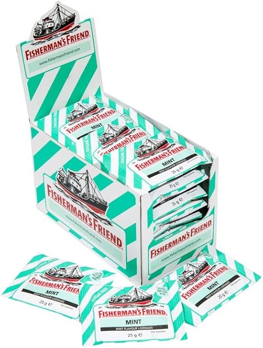 Fishermans Friend 24 Sachets Menthe Sans Sucres de 25g: Amazon.es: Alimentación y bebidas
