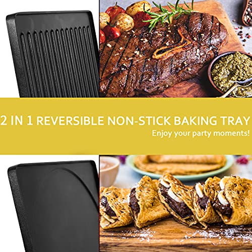 CUSIMAX Raclette Grill Electric Grill Table, Portable 2 in 1 Korean BBQ Grill Indoor & Cheese