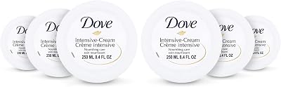 Dove Intensive Nourishing Cream Blue 8.4 Oz 6 Pack Skin Care
