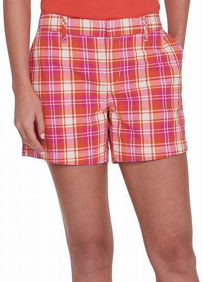 tommy hilfiger plaid shorts