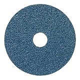 Mercer Industries 307036 36 Grit Zirconia Resin Fiber Discs (25 Pack), 4-1/2 x 7/8"