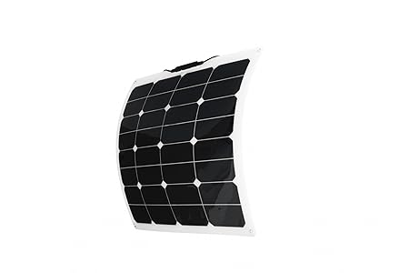 Solar panel flexible 50 W Backcontact 12 V Semi flex flexibel Monokristallin
