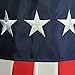 In the Breeze Stars and Stripes 60 Inch Windsock - Embroidered Stars - Durable Patriotic Hanging Decoration, Model: 4113