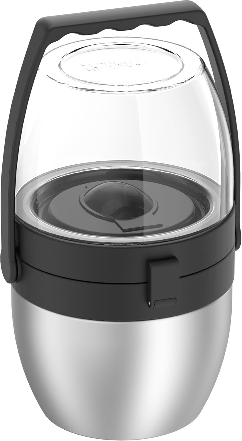 thermos dual compartment food flask