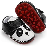 HsdsBebe Baby Boys Girls Pu Leather Hard Bottom Walking Sneakers Toddler Rubber Sole First Walkers Infant Cartoon Slippers Crib Shoes