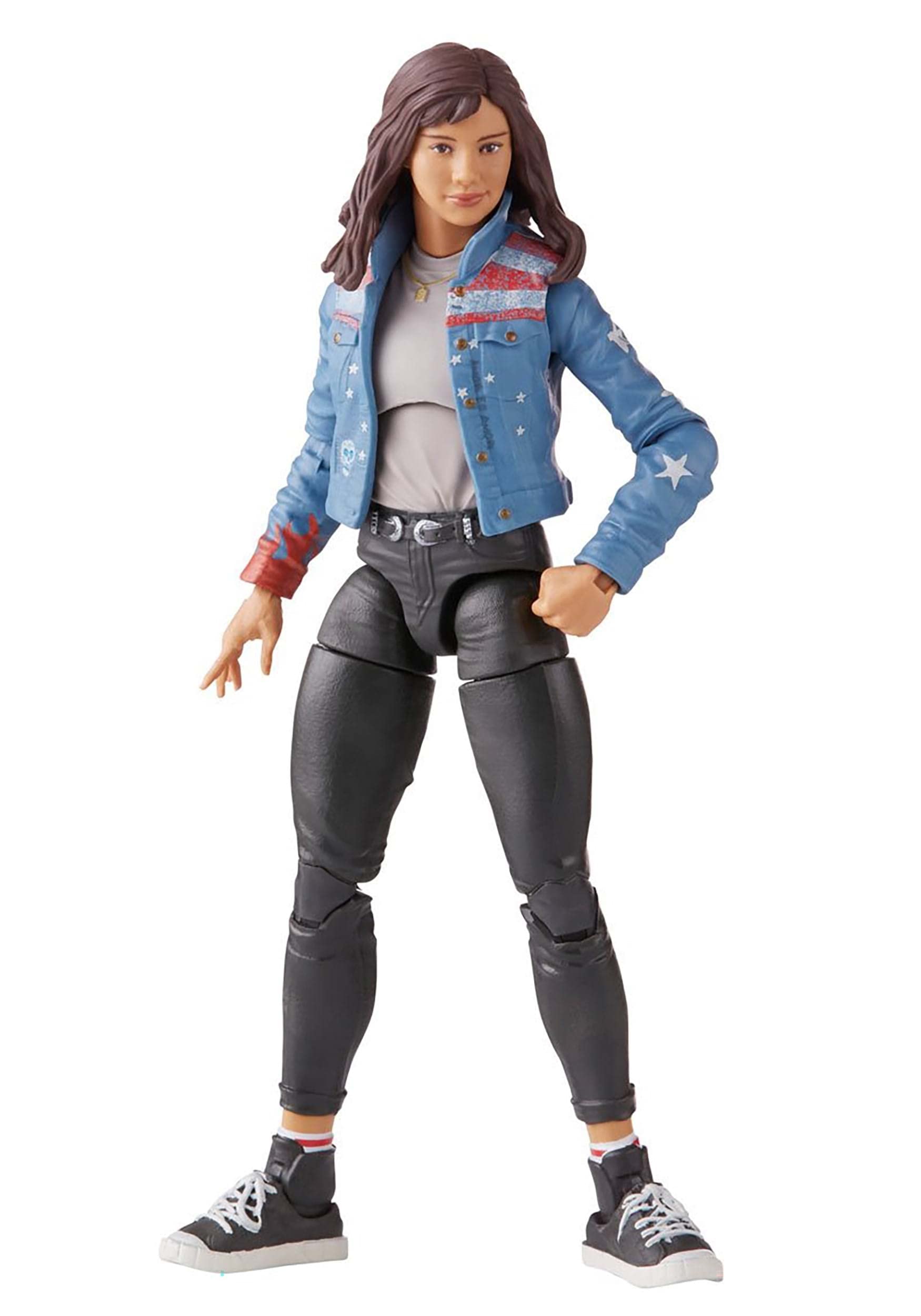 Marvel Legends Series Doctor Strange in the Multiverse of Madness 15 CM Collectible America Chavez Marvel Cinematic Universe Action Figure Toy, 2 Accessories and 1 Build-A-Figure Part