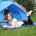 Redcamp Backpacking Sleeping Pad for Camping, XL Lightweight Folding Self Inflating Air Mattress,Air Pad Sleeping,Blue79