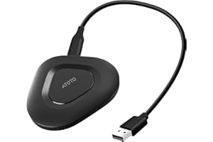 MYATOTO 2-in-1 Wireless CarPlay & Android Auto, Magic Box - Convert Wired to Wireless CarPlay, Plug & Play, Easy Setup