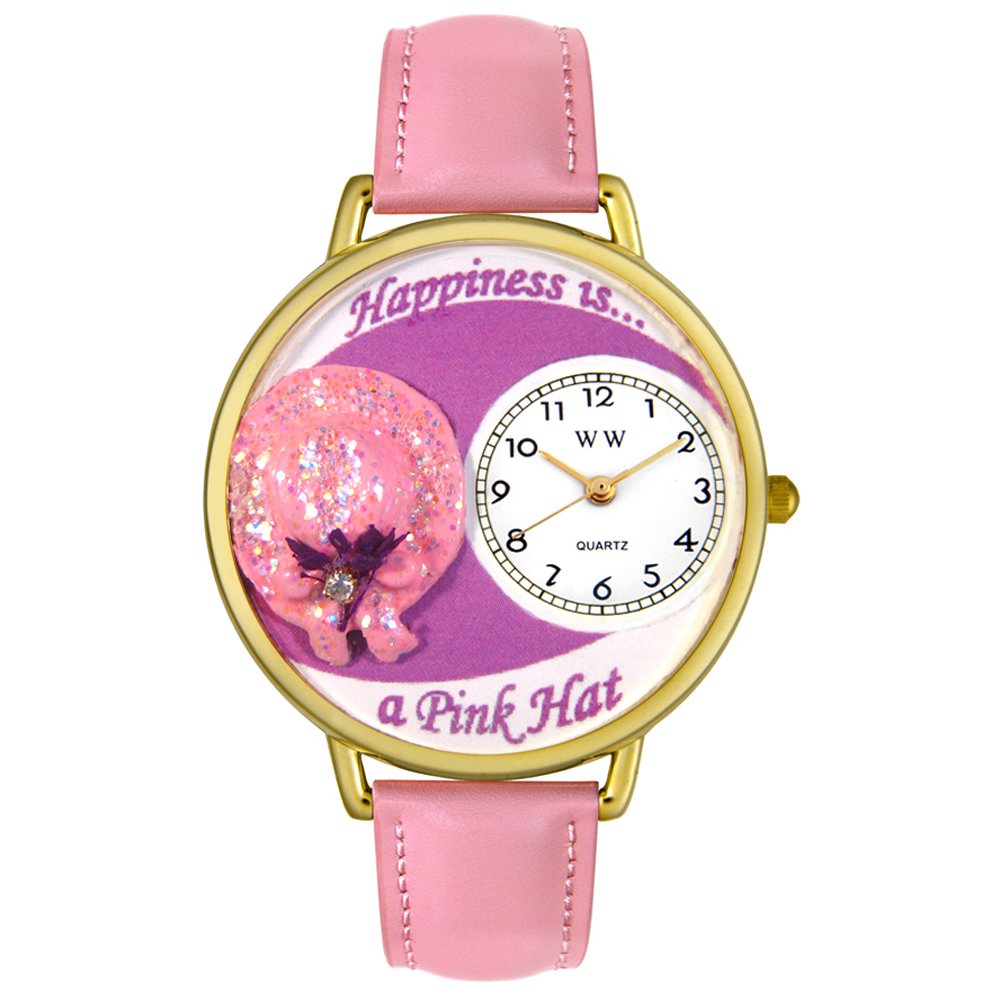 Whimsical Watches Nurse Orange White Leather and Silvertone Unisex Quartz Watch with White Dial Analogue Display and Multicolour Leather Strap S-0610033